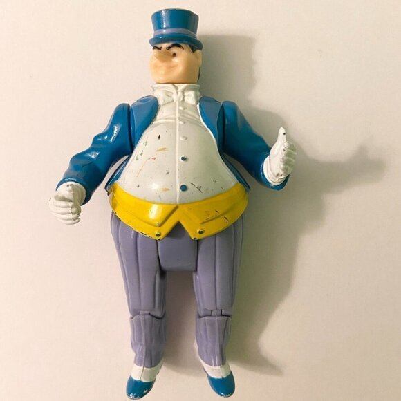 Vintage 1989 Batman Penguin Action Figure DC Comics 4 Inch Tall Toy - Picture 12 of 12